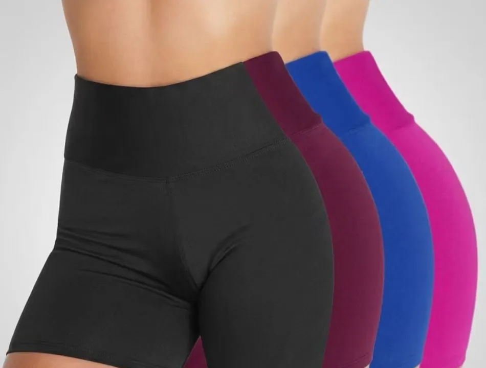 D_NQ_NP_2X_718868-MLB108719233553_032026-F-kit-5-shorts-feminino-cintura-alta-fitness-modelador-treino